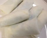 エビの簡単春巻き作り方6写真