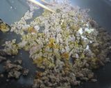甘辛カレー味の肉そぼろ作り方2写真