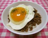 甘辛カレー味の肉そぼろ作り方4写真