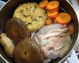 がんもどきと鶏もも肉の煮物作り方5写真