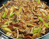 牛肉ときのこの中華あんかけ焼きそば作り方7写真