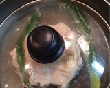 簡単☆しっとり蒸し鶏のネギソースかけ作り方4写真