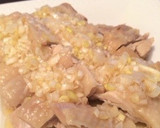 簡単☆しっとり蒸し鶏のネギソースかけ作り方6写真