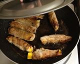 彩野菜の豚ロース肉巻き☆かぼちゃと人参版作り方6写真