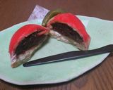 桃饅頭　と　抹茶万寿作り方23写真