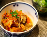 厚揚げの野菜とろろかけ作り方5写真