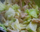 豚肉とキャベツのにんにくスタミナ炒め作り方8写真