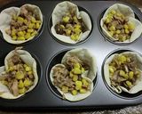 お花キッシュ★餃子の皮で時短★作り方5写真