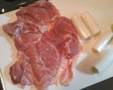 トロトロ長ネギと鶏肉のクリーム煮込み作り方1写真