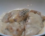 トロトロ長ネギと鶏肉のクリーム煮込み作り方6写真