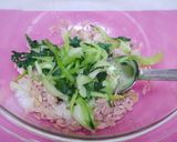 ★青梗菜のツナポンおろし★作り方5写真