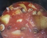鶏とじゃがいものトマト煮込み♪作り方15写真