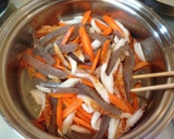 ＊ちくわと人参とこんにゃくできんぴら風＊作り方6写真