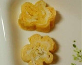 竹串でお花の卵焼き♪キャラ弁おかずに♪作り方13写真