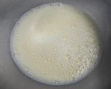 電子レンジで簡単★塩バニラカスタード作り方1写真