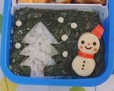 簡単☆クリスマスキャラ弁作り方6写真