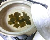 旨味たっぷり♪ごぼうと鶏団子の昆布だし鍋作り方2写真