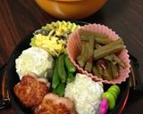 お弁当に♪お花のハムステーキ!作り方3写真