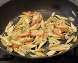 ごぼうと焼き豚の甘辛きんぴら作り方7写真