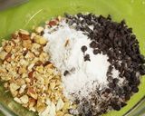 コーヒーとチョコナッツのビスコッティ作り方1写真