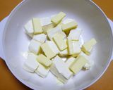 Xmas☆フライパンHM林檎チーズケーキ作り方1写真
