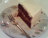 簡単☆ﾎﾜｲﾄクリームでﾁｮｺｹｰｷ♪作り方8写真