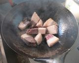 圧力鍋でおいしい猪肉と大根の角煮作り方1写真
