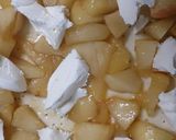 お魚飾りのクリームチーズアップルパイ作り方4写真