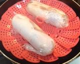 鶏ももロール照り焼きと大根ステーキ作り方3写真