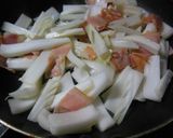 簡単✿白菜とベーコン炒め作り方4写真