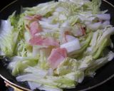 簡単✿白菜とベーコン炒め作り方5写真