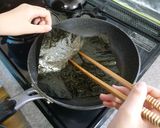 私の手作り韓国海苔作り方2写真