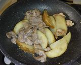 味付け簡単!カレーとポテトと肉炒め♬作り方2写真