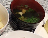 超簡単！とうふと海苔のお吸い物作り方3写真