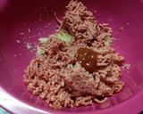 ロコモコ丼(´ . .̫ . `)♡作り方3写真