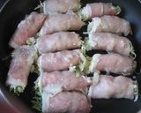 キャベツ豚巻き玉ねぎ塩ソース作り方4写真
