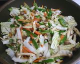 野菜いっぱい☆麻婆春雨作り方3写真