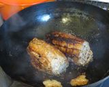 丼につまみに。鍋一つで照り照り焼き豚作り方3写真