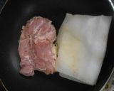若鶏の照り焼き・レンジかぼちゃ添え作り方8写真