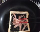 栄養満点☆食パンでキッシュ風☆作り方9写真