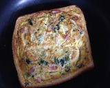 栄養満点☆食パンでキッシュ風☆作り方13写真