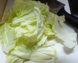 キャベツとベーコンのやさしいパスタ作り方3写真