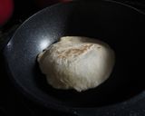強力粉・HB不要。フライパンで簡単ナン。作り方5写真