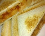 ポークドビーンズホットサンド作り方3写真