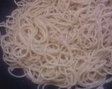 納豆とたらこのパスタ作り方12写真
