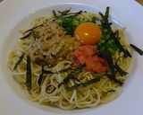 納豆とたらこのパスタ作り方13写真