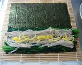 春菊とエノキの海苔巻作り方4写真