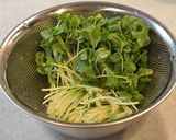 おくらの新芽の梅おろし和え作り方1写真