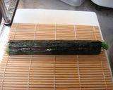 春菊とエノキの海苔巻作り方5写真