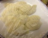 羽付き!お肉無し、簡単ベジ餃子作り方4写真